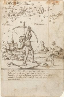 You Are Shooting at Heaven [fol. 9 recto], c. 1512/1515. Creator: Unknown