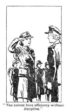 You cannot have efficiency without discipline., 1940