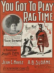 You got to play rag-time 1899. Creator: Unknown