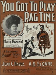 You got to play rag-time 1899. Creator: Unknown