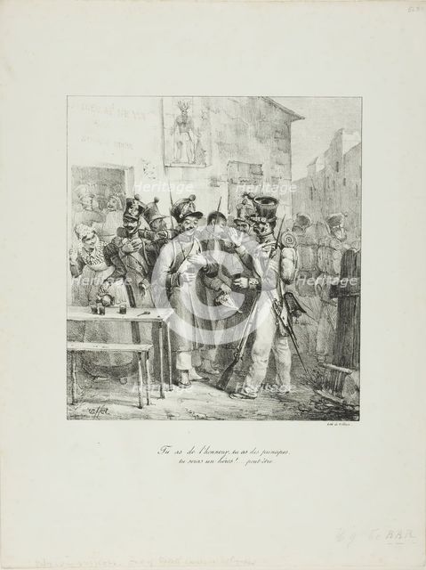 You Have Honor..., 1825–26. Creator: Auguste Raffet.