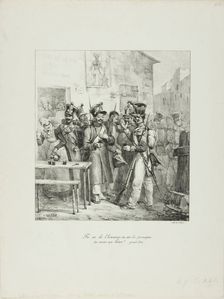 You Have Honor..., 1825–26. Creator: Auguste Raffet