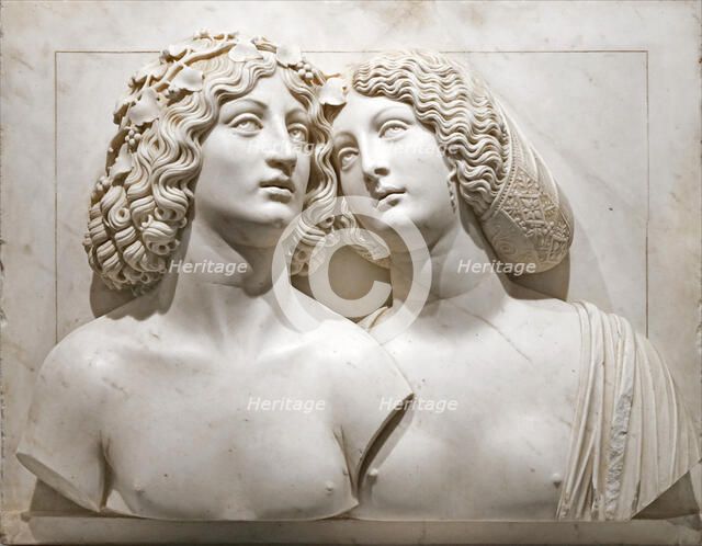 Young Couple, ca. 1505-1510. Creator: Lombardo, Tullio (ca 1455-1532).