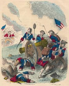 Young Callender Fighting his Gun