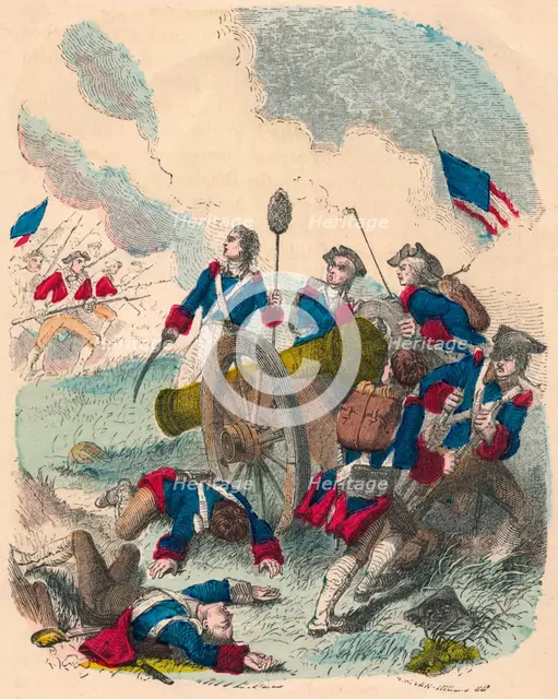 Young Callender Fighting his Gun.
