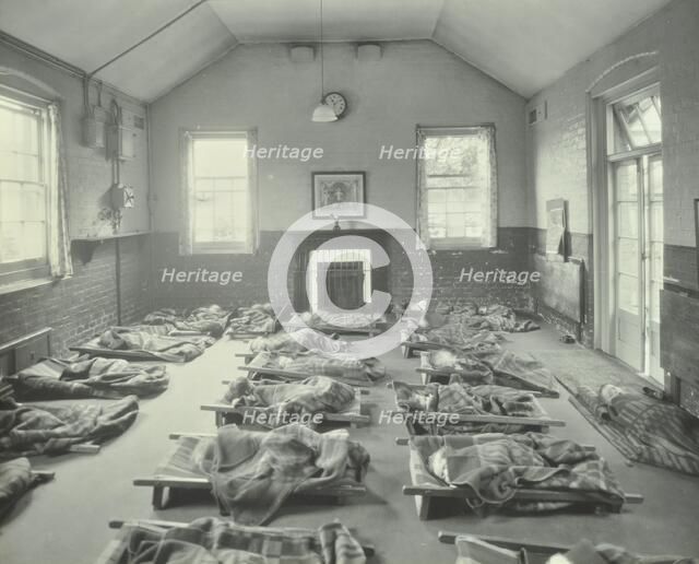 Young children asleep at Mitcham Residential School, London, 1931. Artist: Unknown.