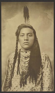 Young Crow Groom, Ft. Keogh, negative 1878-1881. Creator: Laton Alton Huffman