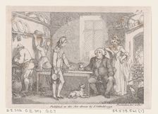 Young Adams Catechised by Parson Adams, from "The Adventures of Joseph Andrews, and his fr..., 1792. Creator: Thomas Rowlandson