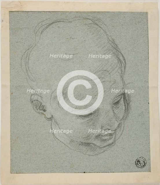 Young Boy's Head, n.d. Creator: Unknown.