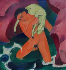 Young Boy with a Lamb (The Good Shepherd), 1911