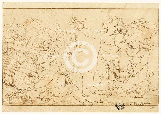 Young Bacchus and Companions, n.d. Creator: Unknown.