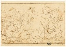 Young Bacchus and Companions, n.d. Creator: Unknown