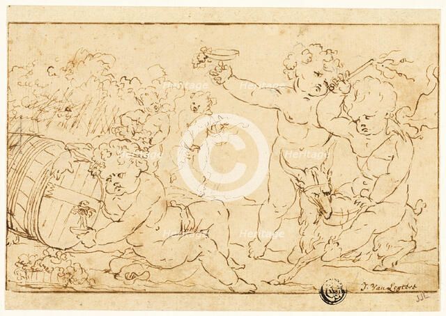 Young Bacchus and Companions, n.d. Creator: Unknown.