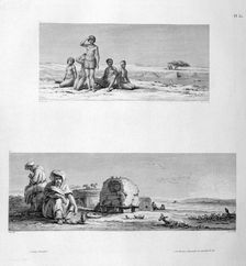 Young Barabra c1808. Artist: Prevost