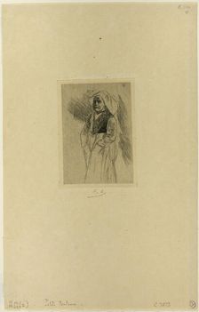 Young Breton Woman, n.d. Creator: Félicien Rops