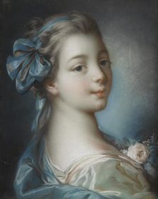 Young girl, 1760-1770. Creator: Francois Boucher