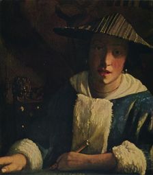 Young Girl with a Flute c1665-1675. Artist: Jan Vermeer