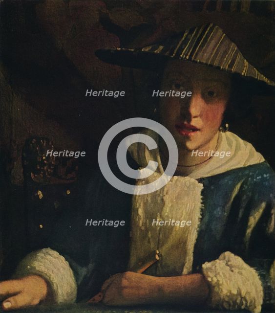 'Young Girl with a Flute', c1665-1675. Artist: Jan Vermeer.
