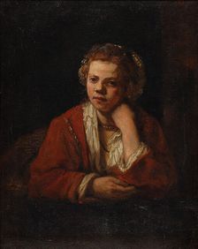 Young Girl, copy after Rembrandt, 1899. Creator: Widolfa von Engestrom-Ahrenberg