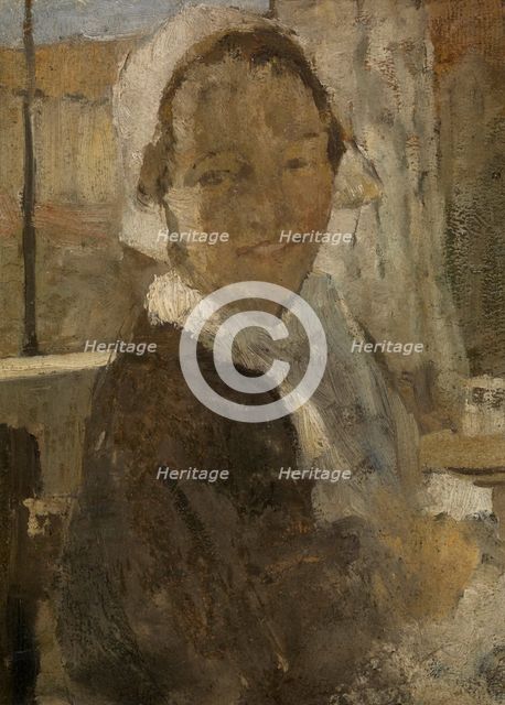 Young Girl. Creator: Fritz Karl Hermann von Uhde.