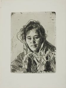 Young Girl from Mora (Kråkberg's Anna), 1903. Creator: Anders Leonard Zorn