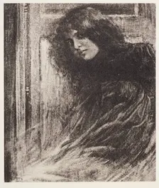 Young girl. From the portfolio: Robert Demachy, c.1890-1914. Creator: Robert Demachy