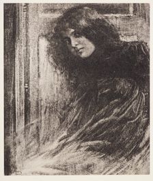Young girl. From the portfolio: Robert Demachy, c.1890-1914. Creator: Robert Demachy