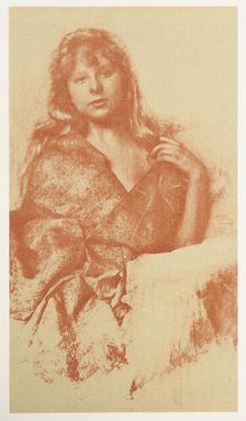 Young girl. From the portfolio: Robert Demachy, c.1890-1914. Creator: Robert Demachy