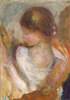 Young Girl Reading, c. 1888. Creator: Pierre-Auguste Renoir