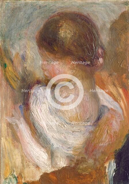 Young Girl Reading, c. 1888. Creator: Pierre-Auguste Renoir.