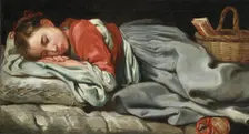 Young Girl Sleeping, c.between 1655 and 1660. Creator: Bernhard Keil