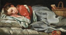 Young Girl Sleeping, c.between 1655 and 1660. Creator: Bernhard Keil