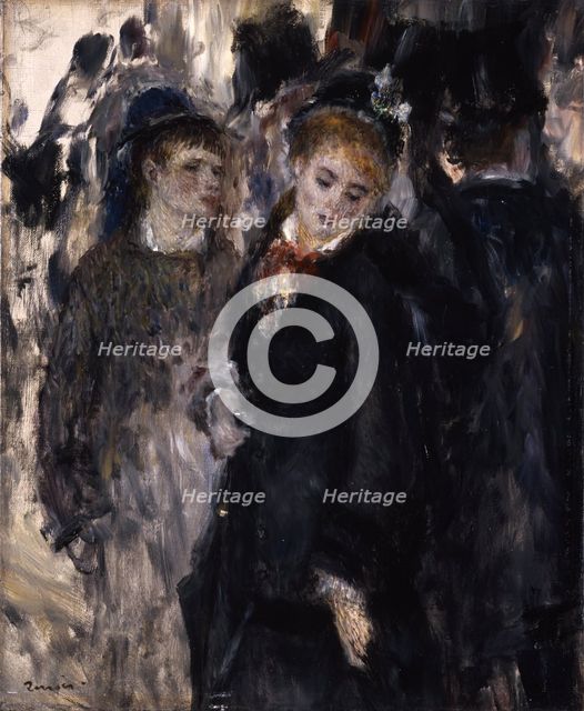 Young Girls, 1877. Artist: Renoir, Pierre Auguste (1841-1919)