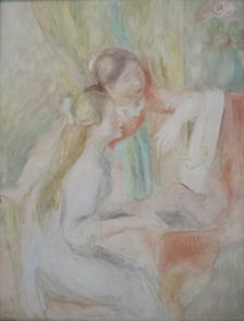 Young Girls at the Piano, 1892. Creator: Pierre-Auguste Renoir