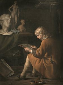 Young Draughtsman, c1650-1660. Creator: Wallerant Vaillant