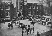 Young England -- Parade of the Cadets at Malvern College 1891. Creator: George Meisenbach