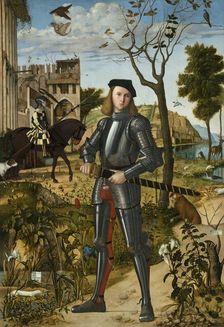 Young Knight in a Landscape, 1505. Creator: Vittore Carpaccio
