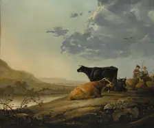 Young Herdsmen with Cows, ca. 1655-60. Creator: Aelbert Cuyp