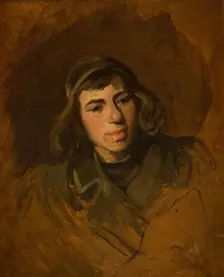 Young Jew, between 1840-1848. Creator: Piotr Michalowski