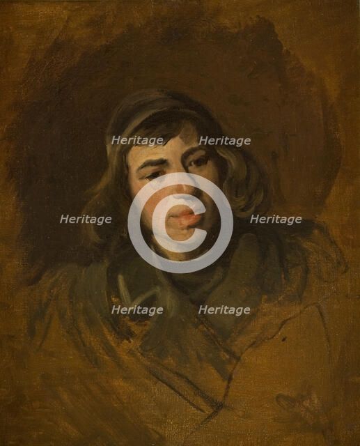Young Jew, between 1840-1848. Creator: Piotr Michalowski.