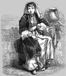 Young Jewess of Salonica; Notes on Albania 1875. Creator: Frederick A. Lyons