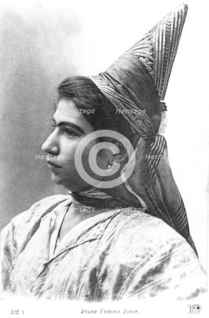 Young Jewish woman, North Africa, c1930. Artist: Unknown