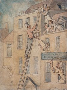Young Ladies Boarded and Educated 1803. Creator: Thomas Rowlandson