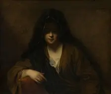 Young Lady with a Veil on Her Head, 1699. Creator: Jean-Baptiste Santerre