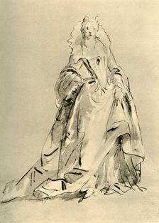 Young Lady early-mid 18th century (1928). Artist: Giovanni Battista Tiepolo