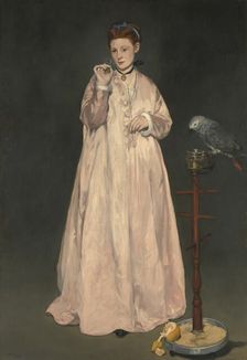 Young Lady in 1866, 1866. Creator: Edouard Manet
