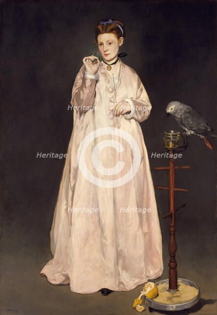 Young Lady in 1866, 1866. Artist: Manet, Édouard (1832-1883)