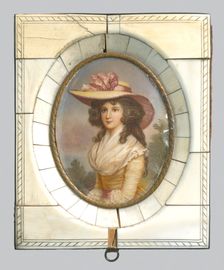 Young Lady in a Hat, 1700-1800. Creator: Unknown