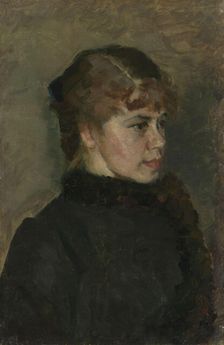Young Lady, probably 1890. Creator: Christian Krohg