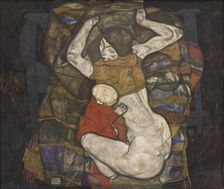 Young mother, 1914. Creator: Schiele, Egon (1890-1918)